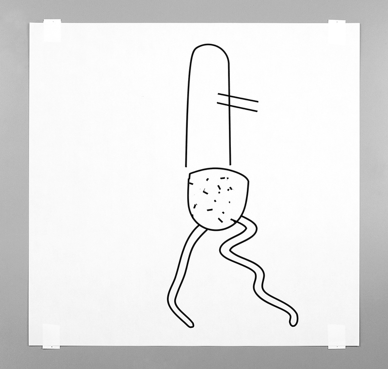 Illustration for article titled This Horny Roomba Just Wants To Draw Robot Peens
